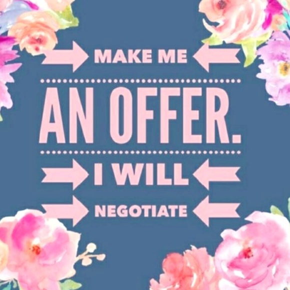 Other - I’d love to negotiate with you!